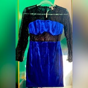 ASOS NWT Lace Mix Mini Dress